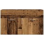 Mueble de lavabo madera de ingeniería envejecida 80x38,5x46 cm de , Muebles de baño - Ref: Foro24-856211, Precio: 54,35 €, De...