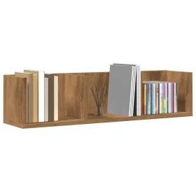 Estante de pared CD madera ingeniería roble artisan 75x18x18 cm de , Estantes y estanterías - Ref: Foro24-855949, Precio: 23,...