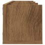 Estante de pared CD madera ingeniería roble artisan 75x18x18 cm de , Estantes y estanterías - Ref: Foro24-855949, Precio: 24,...