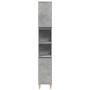 Set muebles de baño 2 piezas madera contrachapada gris hormigón de , Muebles de baño - Ref: Foro24-3324949, Precio: 190,12 €,...