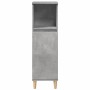 Set muebles de baño 2 piezas madera contrachapada gris hormigón de , Muebles de baño - Ref: Foro24-3324949, Precio: 190,12 €,...