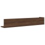 Estantes de pared 2 uds madera roble marrón 100x16,5x16,5 cm de , Estantes y estanterías - Ref: Foro24-860046, Precio: 46,60 ...