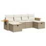 Juego de sofás jardín con cojines 6 pzas ratán sintético beige by , Garden sets - Ref: Foro24-3325999, Price: 438,56 €, Disco...
