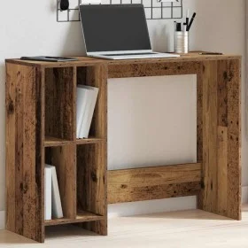 Escritorio madera ingeniería madera envejecida 102,5x35x75 cm de , Escritorios - Ref: Foro24-856630, Precio: 62,92 €, Descuen...