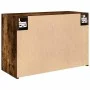 Mueble de pared baño madera ingeniería roble ahumado 60x25x40cm de , Tocadores de baño - Ref: Foro24-860071, Precio: 47,19 €,...