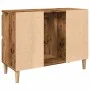 Mueble de lavabo madera ingeniería envejecida 80x33x60 cm de , Tocadores de baño - Ref: Foro24-857126, Precio: 87,91 €, Descu...