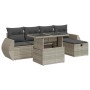 Set de sofás de jardín 6 pzas y cojines ratán sintético gris de , Conjuntos de jardín - Ref: Foro24-3327892, Precio: 502,02 €...