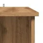 Mesa alta con estante madera roble artisan 102x50x103,5 cm de , Mesas de cocina y de comedor - Ref: Foro24-856761, Precio: 88...