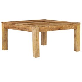 Mesa de centro de madera maciza de mango 80x80x40 cm en Mesas de centro | Comprar online en Foru.es