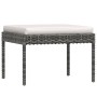 Set de muebles de jardín 6 pzas y cojines ratán sintético gris de vidaXL, Conjuntos de jardín - Ref: Foro24-313340, Precio: 3...