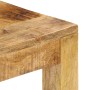 Mesa de centro de madera maciza de mango 80x80x40 cm en Mesas de centro | Comprar online en Foru.es
