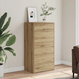 Aparador 6 cajones contrachapada color 50x34x96 cm de , Aparadores - Ref: Foro24-855891, Precio: 120,46 €, Descuento: %