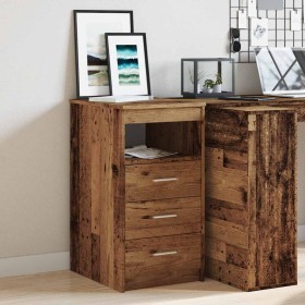 Cajonera de madera contrachapada madera vieja 40x50x76 cm de , Taquillas y armarios de almacenamiento - Ref: Foro24-856004, P...