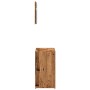 Juego de muebles de baño 2 piezas madera ingeniería envejecida de , Muebles de baño - Ref: Foro24-856067, Precio: 75,71 €, De...