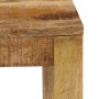 Mesa de centro de madera maciza de mango 80x80x40 cm en Mesas de centro | Comprar online en Foru.es