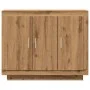 Aparador de madera de ingeniería roble artisan 92x35x75 cm de , Aparadores - Ref: Foro24-856865, Precio: 89,31 €, Descuento: %