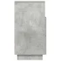 Mesilla de noche con 2 cajones gris cemento 36x36x68 cm de , Mesitas de noche - Ref: Foro24-858584, Precio: 55,43 €, Descuent...