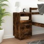 Mesilla de noche con 2 cajones roble ahumado 36x36x68 cm de , Mesitas de noche - Ref: Foro24-858586, Precio: 59,99 €, Descuen...