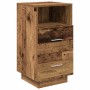Mesilla de noche con 2 cajones madera vieja 36x36x68 cm de , Mesitas de noche - Ref: Foro24-858592, Precio: 60,22 €, Descuent...