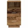 Mesilla de noche con 2 cajones madera vieja 36x36x68 cm de , Mesitas de noche - Ref: Foro24-858592, Precio: 59,60 €, Descuent...