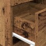 Mesilla de noche con 2 cajones madera vieja 36x36x68 cm de , Mesitas de noche - Ref: Foro24-858592, Precio: 60,22 €, Descuent...