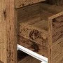 Mesilla de noche con 2 cajones madera vieja 36x36x68 cm de , Mesitas de noche - Ref: Foro24-858592, Precio: 59,60 €, Descuent...