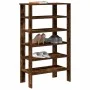Zapatero madera contrachapada roble ahumado 61x32x105 cm de , Zapateros y organizadores de calzado - Ref: Foro24-859864, Prec...