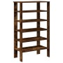 Zapatero madera contrachapada roble ahumado 61x32x105 cm de , Zapateros y organizadores de calzado - Ref: Foro24-859864, Prec...
