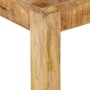 Mesa de centro de madera maciza de mango 80x80x40 cm en Mesas de centro | Comprar online en Foru.es