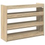 Mueble zapatero madera contrachapada roble sonoma 80x25x62 cm de , Zapateros y organizadores de calzado - Ref: Foro24-859916,...