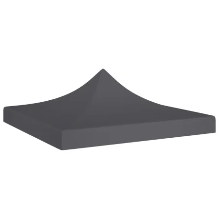 Techo de carpa para celebraciones gris antracita 2x2 m 270 g/m² de vidaXL, Cubiertas para carpas y cenadores - Ref: Foro24-31...