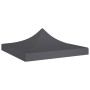 Techo de carpa para celebraciones gris antracita 2x2 m 270 g/m² de vidaXL, Cubiertas para carpas y cenadores - Ref: Foro24-31...