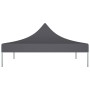 Techo de carpa para celebraciones gris antracita 2x2 m 270 g/m² de vidaXL, Cubiertas para carpas y cenadores - Ref: Foro24-31...