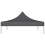 Techo de carpa para celebraciones gris antracita 2x2 m 270 g/m² de vidaXL, Cubiertas para carpas y cenadores - Ref: Foro24-31...