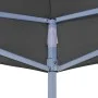 Techo de carpa para celebraciones gris antracita 2x2 m 270 g/m² de vidaXL, Cubiertas para carpas y cenadores - Ref: Foro24-31...
