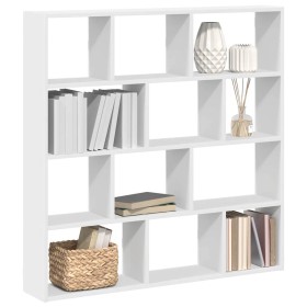 Estante cubo pared 12 compartimentos madera ingeniería blanco de , Estantes y estanterías - Ref: Foro24-860004, Precio: 72,30...