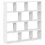 Estante cubo pared 12 compartimentos madera ingeniería blanco de , Estantes y estanterías - Ref: Foro24-860004, Precio: 72,30...