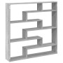 Estante cubo de pared 7 compartimentos madera gris Sonoma de , Estantes y estanterías - Ref: Foro24-860027, Precio: 65,55 €, ...