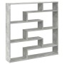 Estante cubo de pared 7 compartimentos madera gris hormigón de , Estantes y estanterías - Ref: Foro24-860025, Precio: 58,16 €...