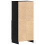 Mueble de cocina madera de ingeniería negro 57x41,5x131,5 cm de , Armarios de cocina - Ref: Foro24-860122, Precio: 104,99 €, ...