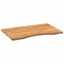 Tablero escritorio rectangular madera maciza roble marrón claro de , Tableros para mesas - Ref: Foro24-4009017, Precio: 62,30...