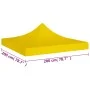 Techo de carpa para celebraciones amarillo 2x2 m 270 g/m² de vidaXL, Cubiertas para carpas y cenadores - Ref: Foro24-315348, ...