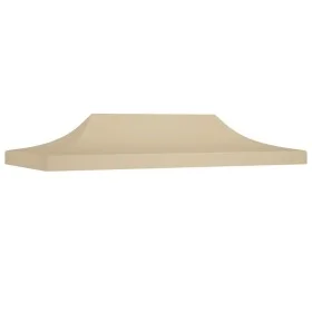 Techo de carpa para celebraciones beige 6x3 m 270 g/m² de vidaXL, Cubiertas para carpas y cenadores - Ref: Foro24-315327, Pre...