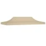 Techo de carpa para celebraciones beige 6x3 m 270 g/m² de vidaXL, Cubiertas para carpas y cenadores - Ref: Foro24-315327, Pre...