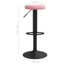Taburetes de cocina 2 unidades terciopelo rosa von , Küchenhocker - Ref: Foro24-333148, Preis: 75,81 €, Rabatt: %