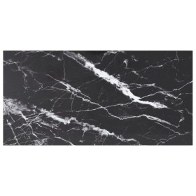 Tablero mesa diseño mármol vidrio templado negro 100x50 cm 6 mm de , Tableros para mesas - Ref: Foro24-322274, Precio: 39,83 ...