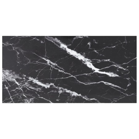 Tablero mesa diseño mármol vidrio templado negro 100x50 cm 6 mm de , Tableros para mesas - Ref: Foro24-322274, Precio: 39,83 ...