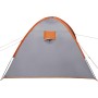 Tienda familiar con cúpula impermeable 8 personas gris naranja de , Tiendas de campaña - Ref: Foro24-4009430, Precio: 234,43 ...