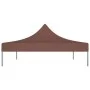 Techo de carpa para celebraciones marrón 4x3 m 270 g/m² de vidaXL, Cubiertas para carpas y cenadores - Ref: Foro24-315358, Pr...