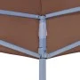 Techo de carpa para celebraciones marrón 4x3 m 270 g/m² de vidaXL, Cubiertas para carpas y cenadores - Ref: Foro24-315358, Pr...